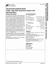 DataSheet LM12H458 pdf